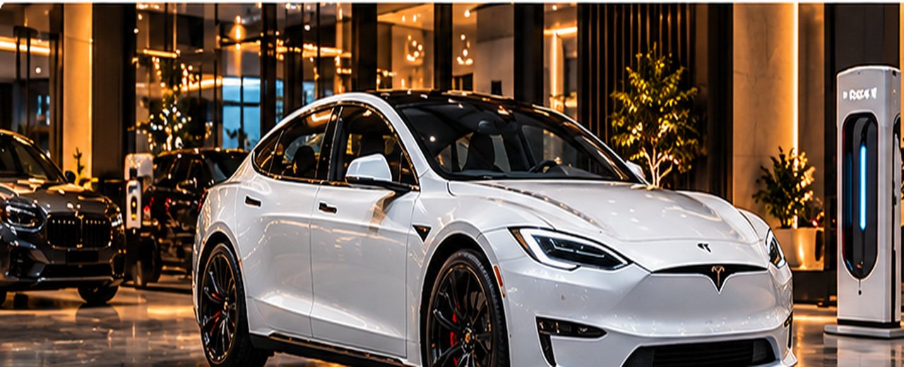 Electric Cars premium showroom collection